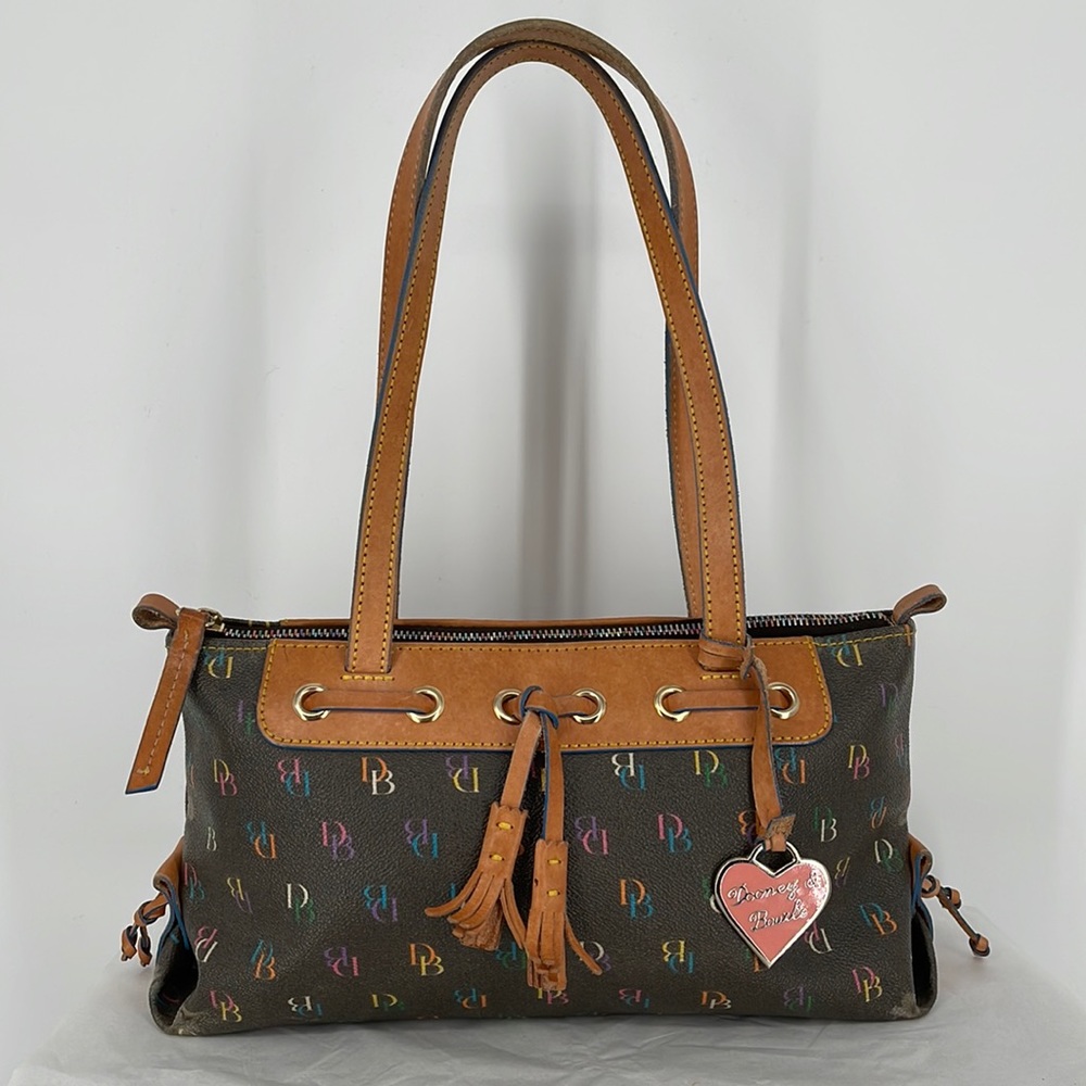 Dooney & Bourke Multicolor Logo Shoulder Bag